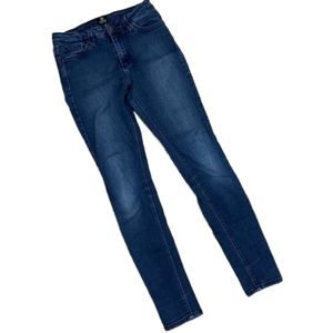 Just Black dark blue denim skinny jeans